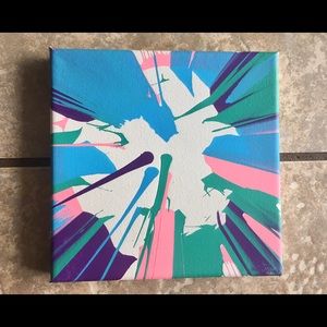 Single Canvas Spin Art